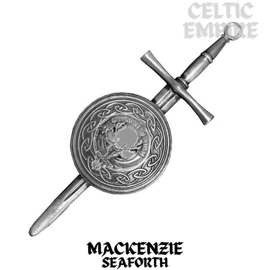 MacKenzie (Seaforth) Scottish Family Clan Dirk Shield Kilt Pin