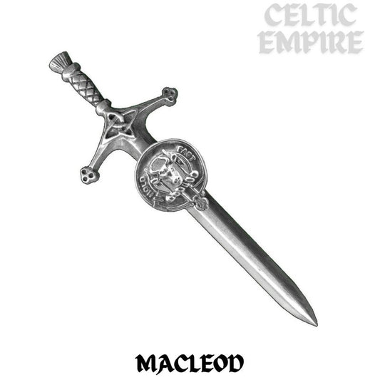 MacLeod Family Clan Crest Kilt Pin, Scottish Pin