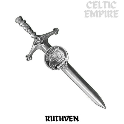 Ruthven Clan Crest Kilt Pin, Scottish Pin