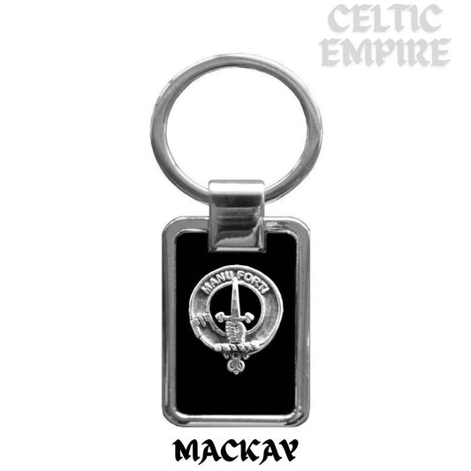 MacKay Family Clan Stainless Steel Key Ring