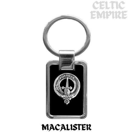 MacAlister Family Clan Stainless Steel Key Ring