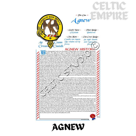 Agnew Scottish Family Clan History