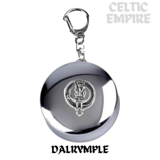 Dalrymple Scottish Family Clan Crest Folding Cup Key Chain