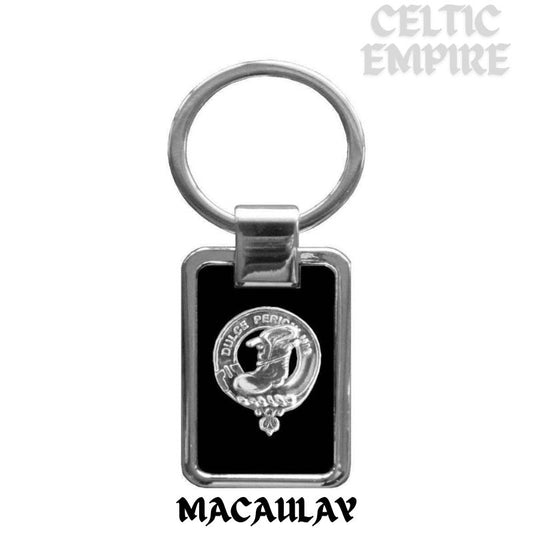 MacAulay Family Clan Stainless Steel Key Ring