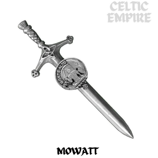 Mowatt Family Clan Crest Kilt Pin, Scottish Pin