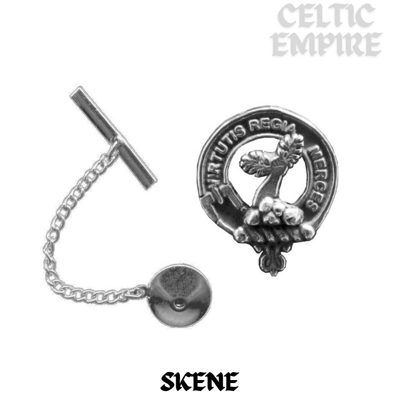 Skene Family Clan Crest Scottish Tie Tack/ Lapel Pin