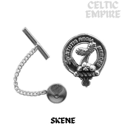 Skene Family Clan Crest Scottish Tie Tack/ Lapel Pin