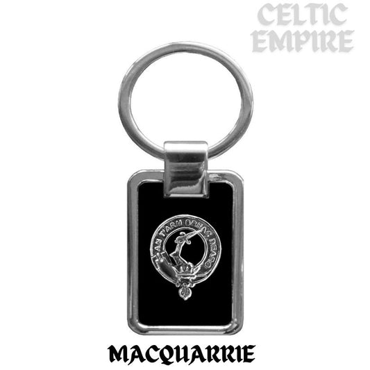 MacQuarrie Family Clan Stainless Steel Key Ring