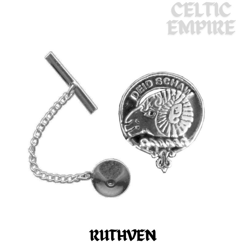 Ruthven Family Clan Crest Scottish Tie Tack/ Lapel Pin