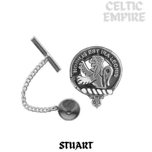 Stuart Family Clan Crest Scottish Tie Tack/ Lapel Pin