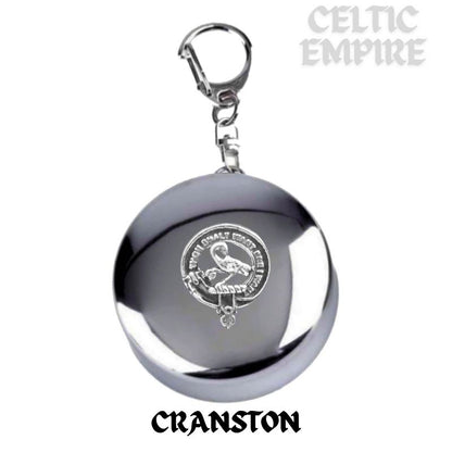 Cranston Scottish Family Clan Crest Folding Cup Key Chain