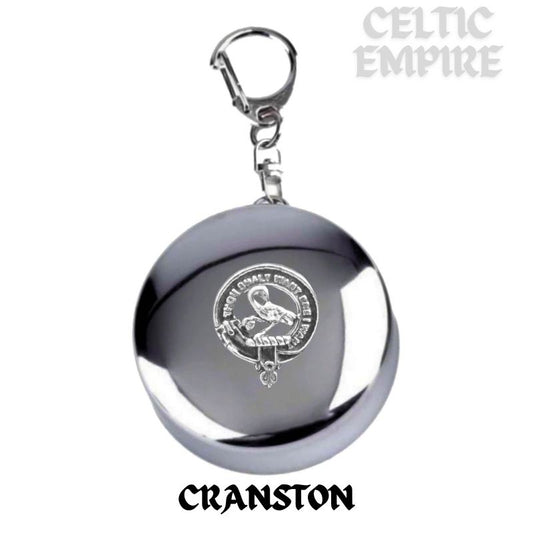 Cranston Scottish Family Clan Crest Folding Cup Key Chain