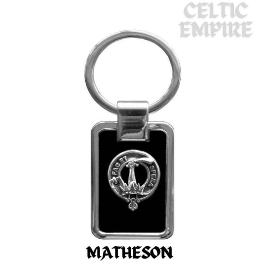 Matheson Family Clan Stainless Steel Key Ring