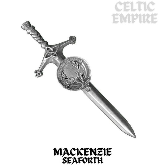 MacKenzie (Seaforth) Family Clan Crest Kilt Pin, Scottish Pin