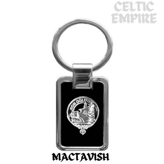 MacTavish Family Clan Stainless Steel Key Ring