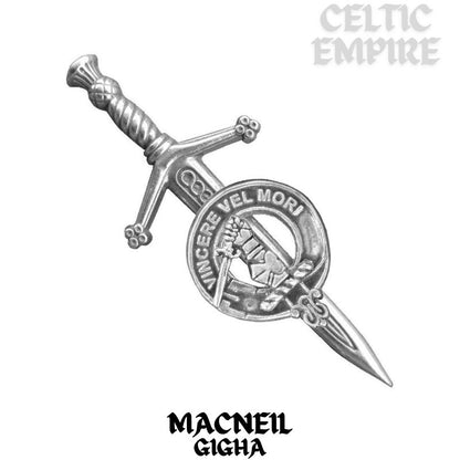 MacNeil Gigha Scottish Small Family Clan Kilt Pin
