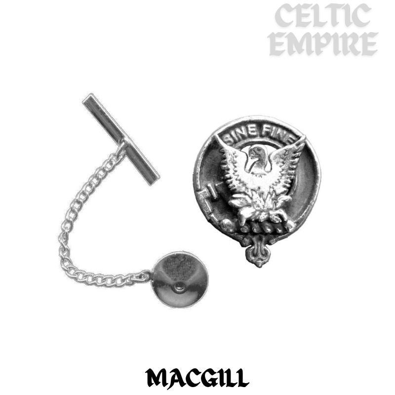 MacGill Family Clan Crest Scottish Tie Tack/ Lapel Pin