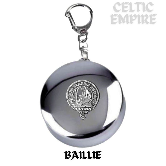 Baillie Scottish Family Clan Crest Folding Cup Key Chain