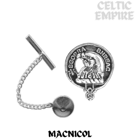 MacNicol Family Clan Crest Scottish Tie Tack/ Lapel Pin