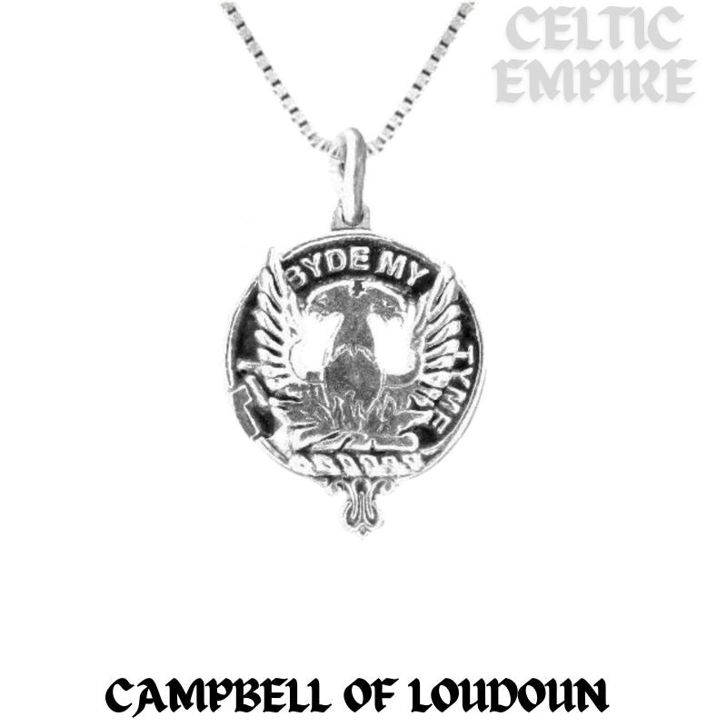 Campbell Loudoun Family Clan Crest Scottish Pendant