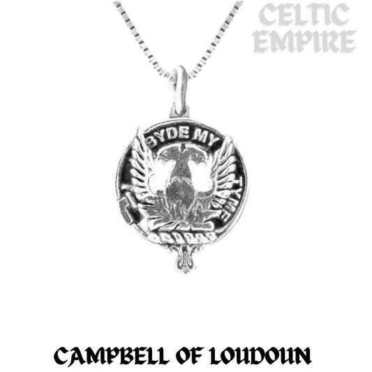 Campbell Loudoun Family Clan Crest Scottish Pendant