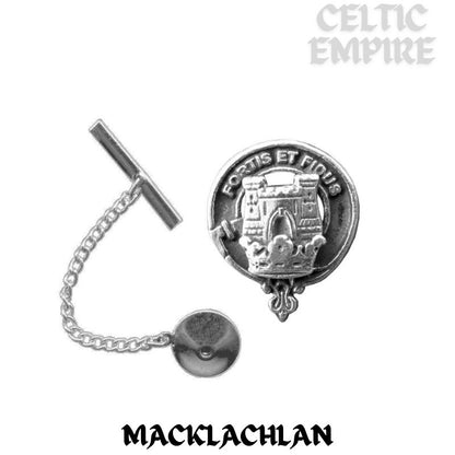 MacLachlan Family Clan Crest Scottish Tie Tack/ Lapel Pin