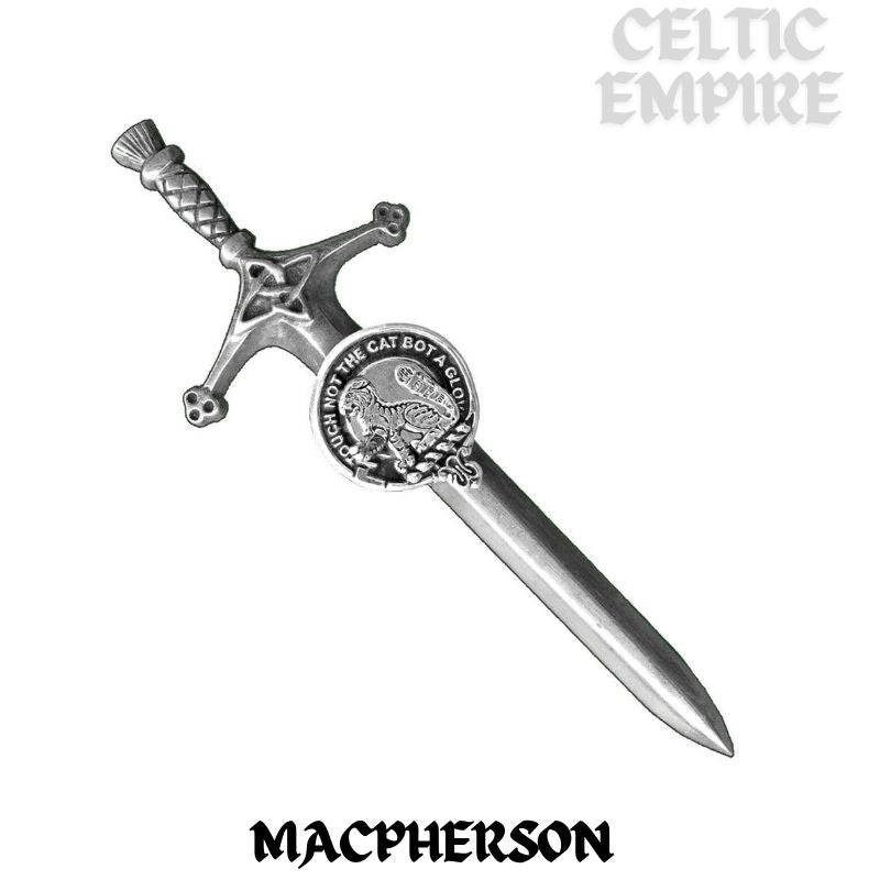 MacPherson Family Clan Crest Kilt Pin, Scottish Pin