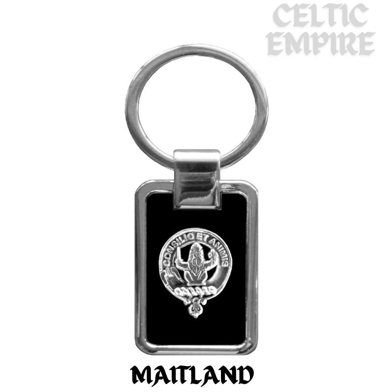 Maitland Family Clan Stainless Steel Key Ring