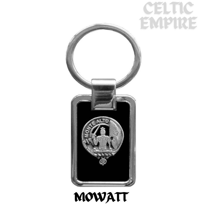 Mowatt Family Clan Stainless Steel Key Ring