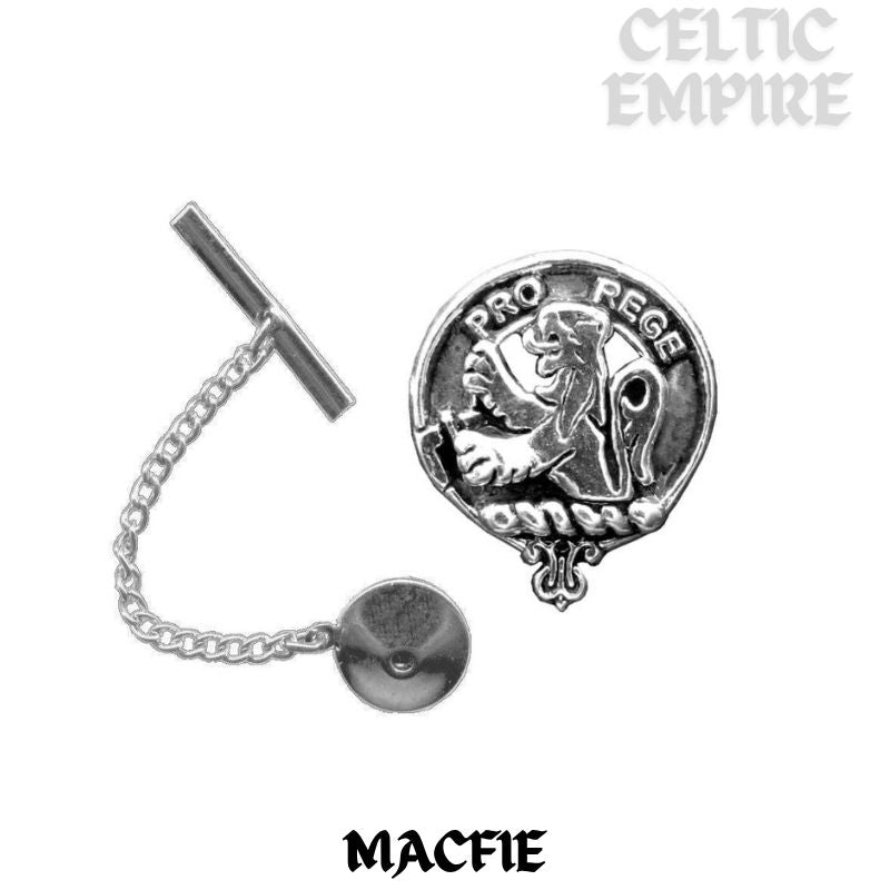 MacFie Family Clan Crest Scottish Tie Tack/ Lapel Pin