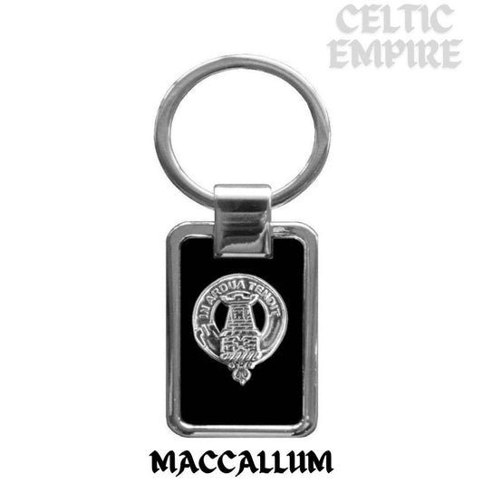 MacCallum Family Clan Stainless Steel Key Ring