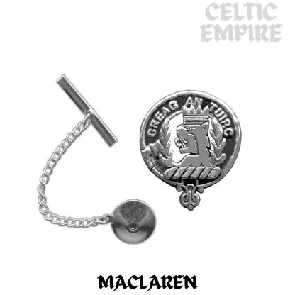 MacLaren Family Clan Crest Scottish Tie Tack/ Lapel Pin