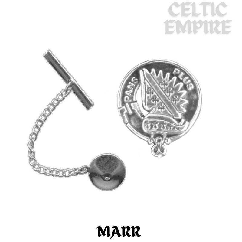 Marr Family Clan Crest Scottish Tie Tack/ Lapel Pin