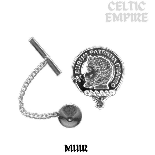 Muir Family Clan Crest Scottish Tie Tack/ Lapel Pin