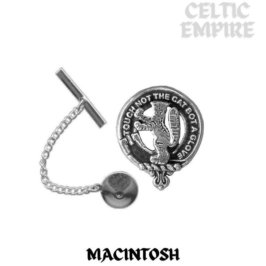 MacIntosh Family Clan Crest Scottish Tie Tack/ Lapel Pin