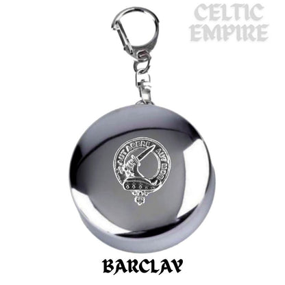 Barclay Scottish Family Clan Crest Folding Cup Key Chain