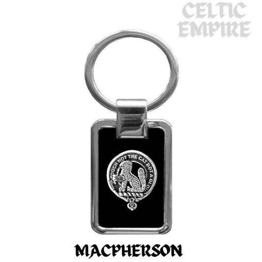 MacPherson Family Clan Stainless Steel Key Ring