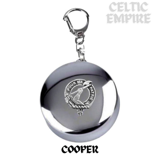 Cooper Scottish Family Clan Crest Folding Cup Key Chain