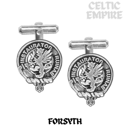 Forsyth Scottish Family Clan Crest Cufflinks