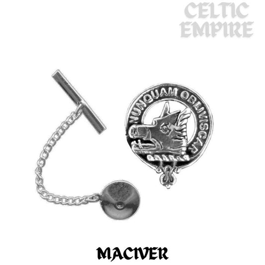 MacIver Family Clan Crest Scottish Tie Tack/ Lapel Pin