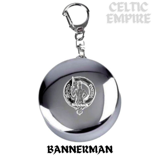 Bannerman Scottish Family Clan Crest Folding Cup Key Chain