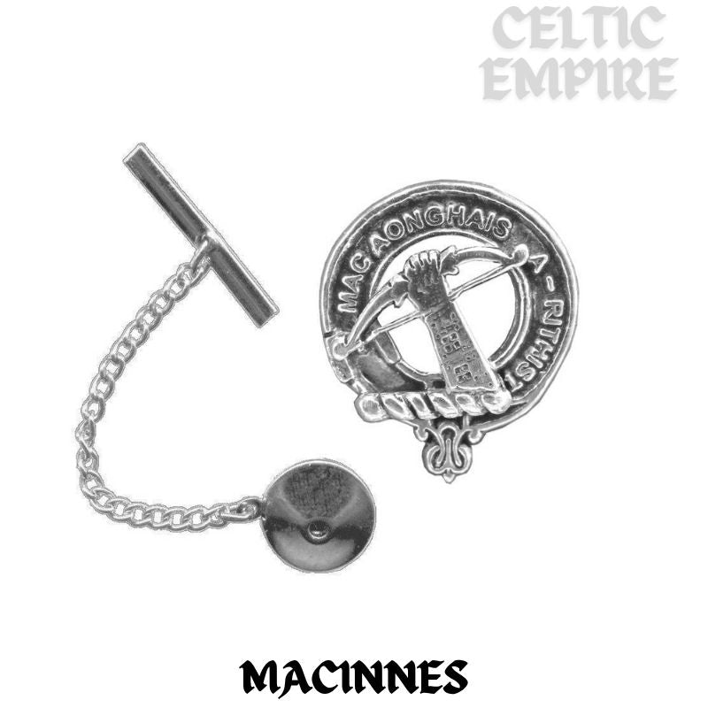 MacInnes Family Clan Crest Scottish Tie Tack/ Lapel Pin