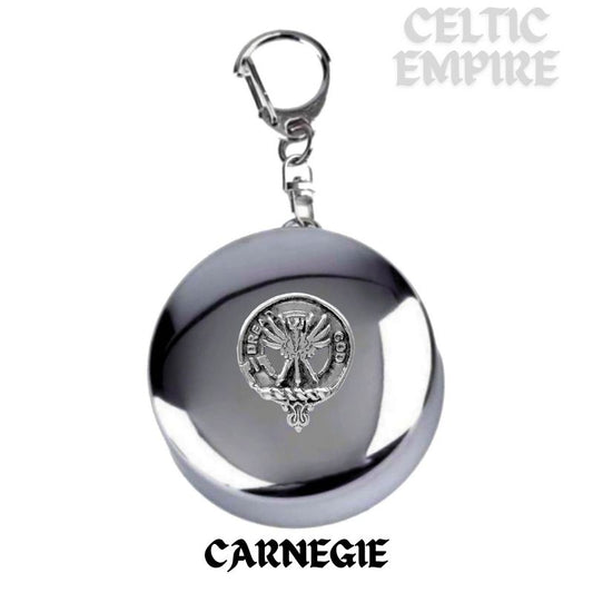 Carnegie Scottish Family Clan Crest Folding Cup Key Chain