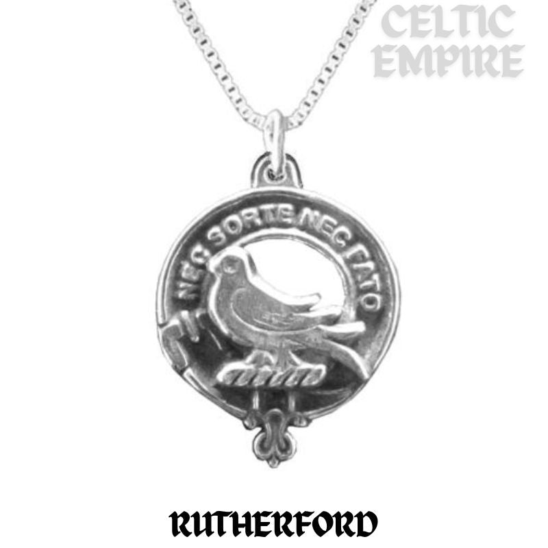 Rutherford Family Clan Crest Scottish Pendant