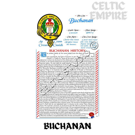 Buchanan Scottish Family Clan History