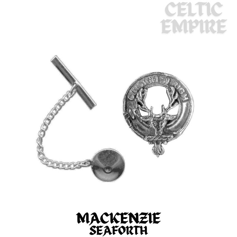 MacKenzie (Seaforth) Family Clan Crest Scottish Tie Tack/ Lapel Pin