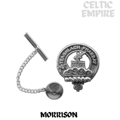Morrison Family Clan Crest Scottish Tie Tack/ Lapel Pin