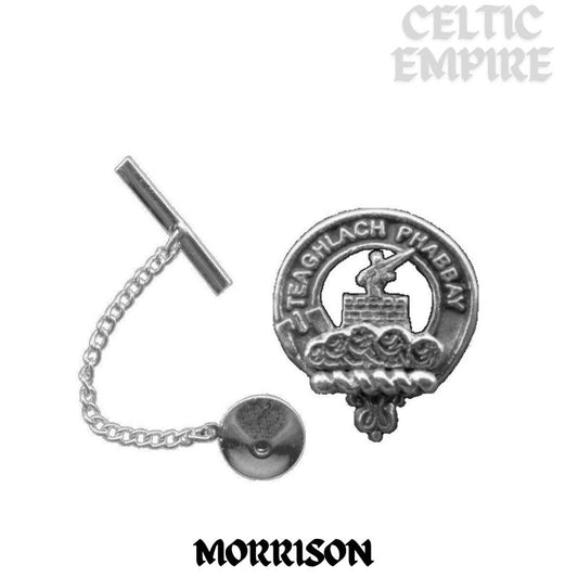 Morrison Family Clan Crest Scottish Tie Tack/ Lapel Pin