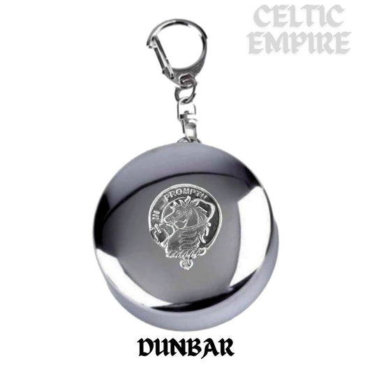 Dunbar Scottish Family Clan Crest Folding Cup Key Chain