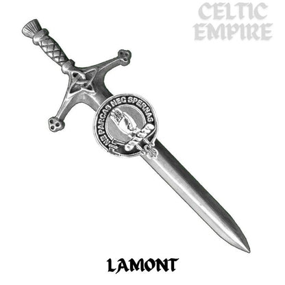 Lamont Family Clan Crest Kilt Pin, Scottish Pin